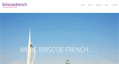 Desktop Screenshot of briscoefrench.co.uk